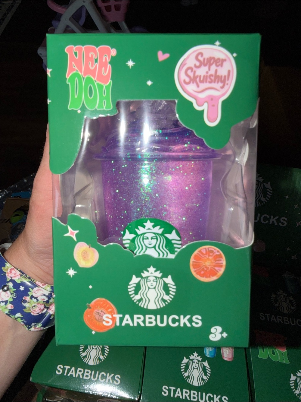 Needob Starbucks Frappuccino purple cup